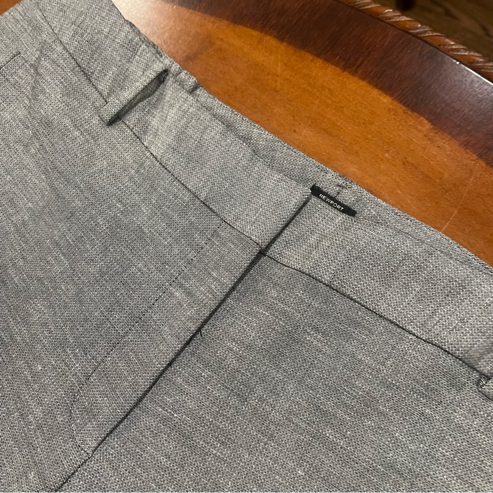 NEW $129 Talbots Woman Newport Ankle Trousers Black/White Melange 18 Elasticized - Picture 5 of 16